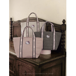 HLT x Hello Kitty Tweed Tote Bag
