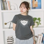 『ラインストーンTシャツ DECO』(うさぎ、モモンガ)