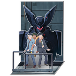 「機動警察パトレイバー ジオラマアクスタD [バドと内海さんと黒崎くん]」