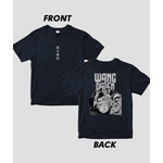 王大人 死亡確認 Tシャツ（両面）（navy）