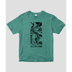 鎮守直廊三人衆 男爵ディーノTシャツ Type A （hazy green)