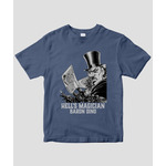 鎮守直廊三人衆 男爵ディーノTシャツ Type B （hazy navy)
