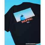 パペットスンスン × オールナイトサウナ バックプリント クルーネックTシャツ