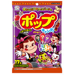 不二家のお菓子がハロウィンデザインに♪ カントリーマアム、ホームパイ、ミルキーのパッケージに仮装をしたペコちゃん＆サンリオキャラたちが！