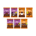 不二家のお菓子がハロウィンデザインに♪ カントリーマアム、ホームパイ、ミルキーのパッケージに仮装をしたペコちゃん＆サンリオキャラたちが！