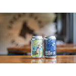 BLUE GIANT×EVERYDAY IPAオリジナルラベル缶（左）／BLUE GIANT×OKTOBERFESTオリジナルラベル缶（右）　各825円