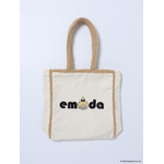 【Monchhichi×EMODA】2トーンボアトートバッグ