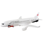 「トミカ ジョブレイバー TJBDX DX スカイブレイバー JAL ジェット旅客機」（変形前）