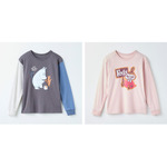 〈ベルメゾン×キヤスク〉 みんなが着やすいソフのびフライス長袖Ｔシャツ「ムーミン」