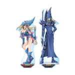 アクリル MEGA フィギュア2 体セット ブラック・マジシャン＆ブラック・マジシャン・ガール
