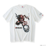 「STRICT-G JAPANガンプラBOXアートTシャツ」 シャア専用ザクII