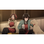 夏アニメ『スーパーの裏でヤニ吸うふたり』8本目（第8話）「スーパーの裏から見つけるふたり」先行カット