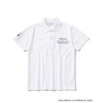 ハローキティ×MARK ＆ LONA　「Hello Skully Polo」カラー：WHITE