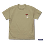 『銀魂』エリザベス ワンポイント刺繍Tシャツ（SAND KHAKI）