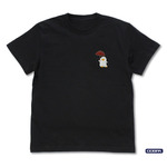 『銀魂』エリザベス ワンポイント刺繍Tシャツ（BLACK）