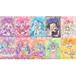 『映画名探偵プリキュア！不思議な庭と 2 人の秘密』キャラクターポスター