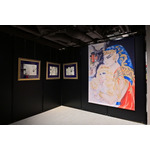 「王家の紋章」ロマン溢れる美麗原画が計90点展示！55万円の直筆サイン入り金箔アートも!! 原画展レポ【9月13日まで】 画像