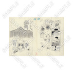 「王家の紋章 原画展」複製原稿(6種) 各2,420 円(税込)