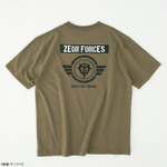 STRICT-G.ARMS『機動戦士ガンダム』Tシャツ ZEON FORCES（カーキ）
