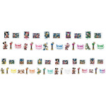 I賞 キャラサイン入りカード&ステッカーセット 全11種