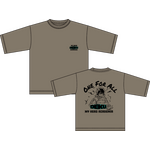アニメ『僕のヒーローアカデミア』ワークマン限定アイテム　「半袖Tシャツ」カラー：グレーベージュ（緑谷出久）