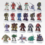 F賞 ガンダムアクリルに立つ!!■全22種(選べる)■サイズ:約9cm