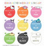 「Honeys×サンリオキャラクターズ選んでMY COLORシリーズ」第2弾