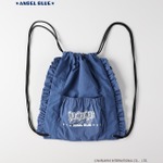 「ANGEL BLUE」×「Right-on」フリルナップサック 各3,990円（税込）