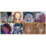 超かぐや姫! トレーディング和風色紙(全8種)価格:990円(税込)BOX価格:7,920円(税込)