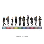 アクリルフィギュアスタンド　黒スーツ2026ver.（全10種）販売価格：2,200円(税込)