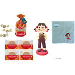 「ミルキー」75周年！ ペコちゃんの限定HAPPY Bagが登場♪ 「育てるタオル」コラボやBall＆Chainバッグも 画像