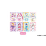 『映画名探偵プリキュア！』×極楽湯・RAKU SPAコラボ　店舗限定グッズ購入特典のミニイラストカード（ランダム全8種）