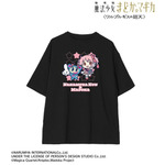 ANGEL BLUEコラボ ちびキャラ BIGシルエットTシャツ