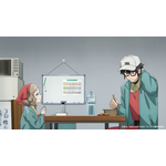 夏アニメ『スーパーの裏でヤニ吸うふたり』11本目（第11話）「スーパーの裏で迎える声」先行カット