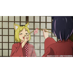 夏アニメ『ヤニねこ』第11話「ニャーたち in 京都にゃ」場面カット