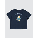 mofusand UT/ショート（ネイビー）