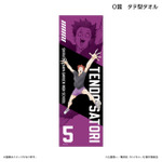 くじラック「アニメ『ハイキュー!!』～ブロックレン!!～」　O賞：タテ型タオル（天童 覚）
