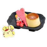 第 2 弾 ポムポムプリン コラボステッカー付き プリンアラモード