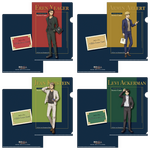 「A5クリアファイル」（全4種）　各715円