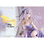 PRISMA WING Re:ゼロから始める異世界生活 エミリア グラス エディション ボーナス版 1/7スケール 完成品フィギュア