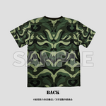 アニメ『刃牙道』×陸上自衛隊 東北方面隊　「迷彩Tシャツ 範馬勇次郎」BACK