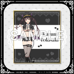 くじクリフ「TVアニメ『デート・ア・ライブV』オンラインくじ」　D賞：ミニ色紙（狂三-引き）