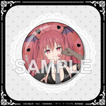 くじクリフ「TVアニメ『デート・ア・ライブV』オンラインくじ」　E賞：缶バッジ（琴里-アップ）