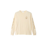 長袖Tシャツ　パンなみんな　ベージュ（M/L)