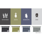 MOOMIN × kleid mesh carry pouch