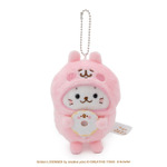 しろたん×カナヘイの小動物キーホルダー