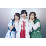 （左から）大久保瑠美、佐倉綾音、高橋李依