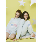 オンライン限定アイテム【gelato pique】ベビモコジャガードプルオーバー＆ショートパンツセット　￥16,940