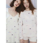 【gelato pique】総柄ワンピース ￥9,460 【gelato pique】総柄ロンT ￥6,160