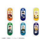 ネーム風アクリルキーホルダー(全6種)